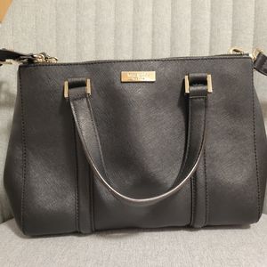 KATE SPADE Newbury Lane Small Loden Crossbody, Black